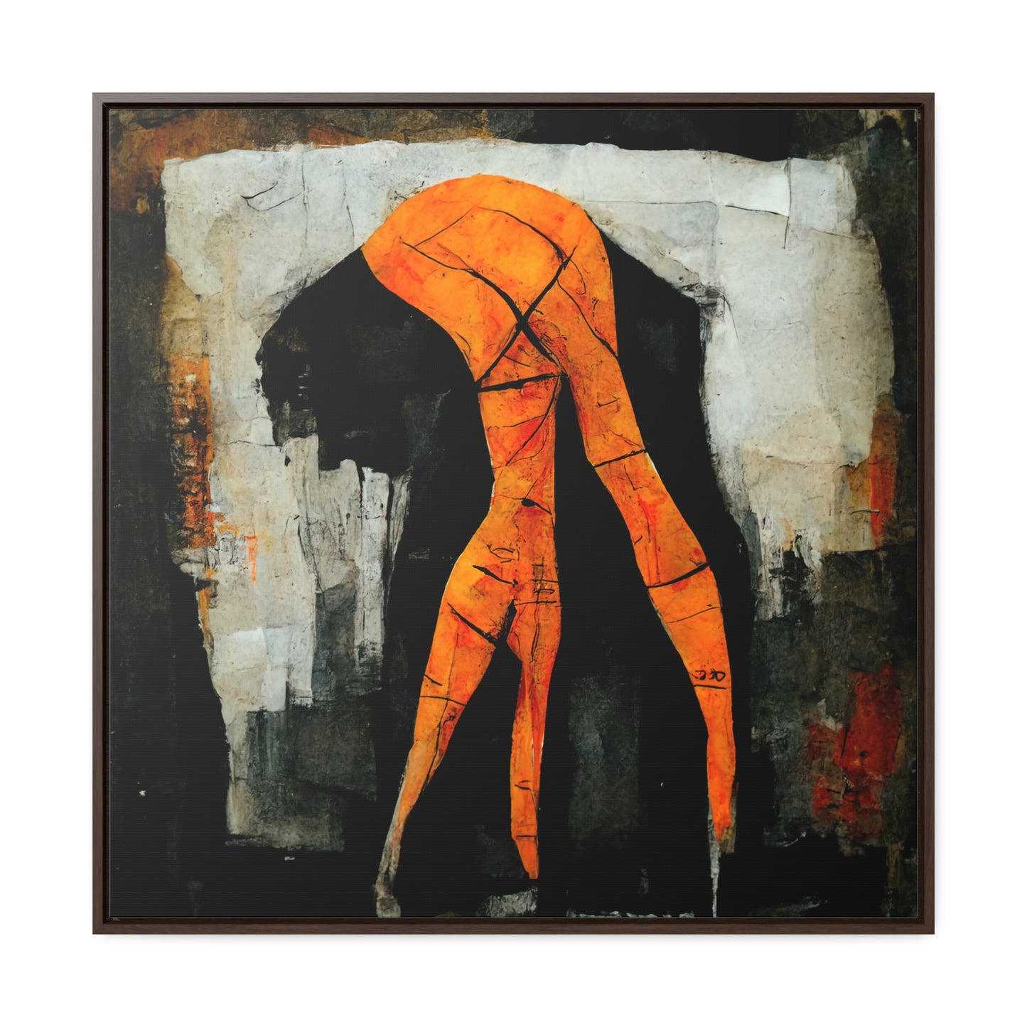 Feet and Drama 5, Valentinii, Gallery Canvas Wraps, Square Frame