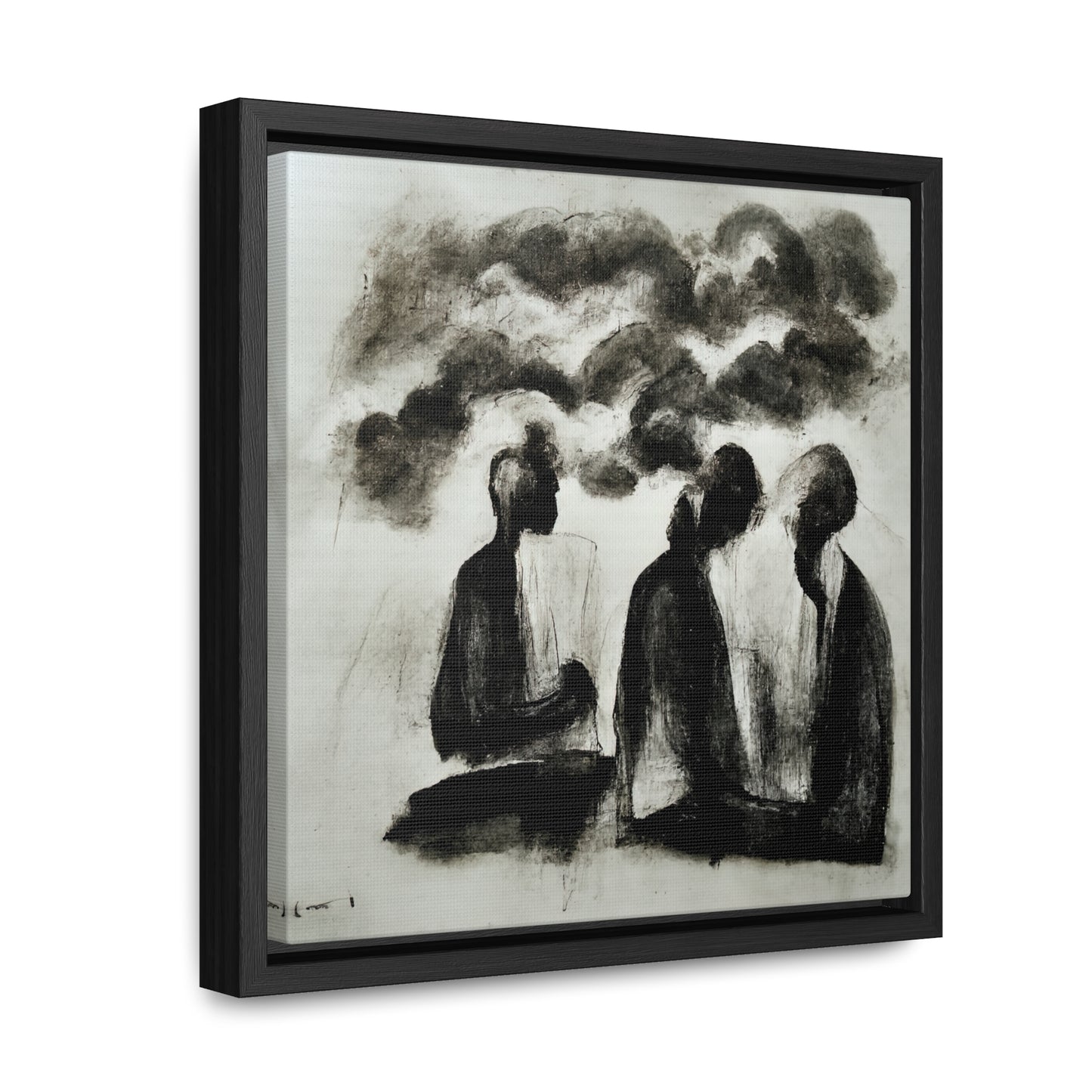 Palaeolithic Prayer 12, Valentinii, Gallery Canvas Wraps, Square Frame