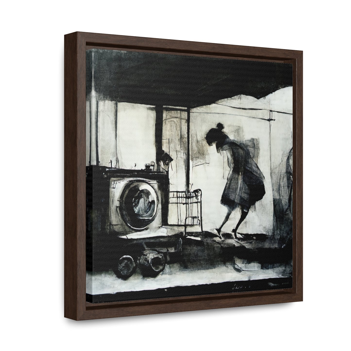 Domestic Memories 15, Valentinii, Gallery Canvas Wraps, Square Frame