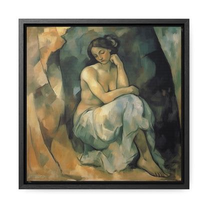 Women 2, Valentinii, Gallery Canvas Wraps, Square Frame