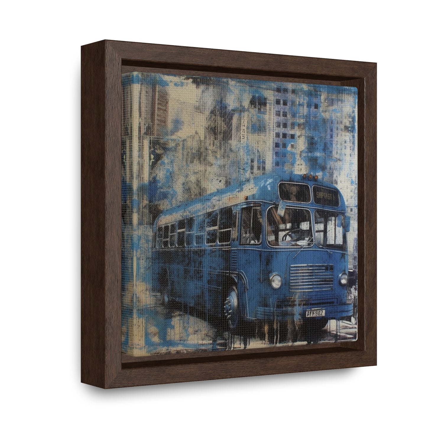 USA 3, Gallery Canvas Wraps, Square Frame