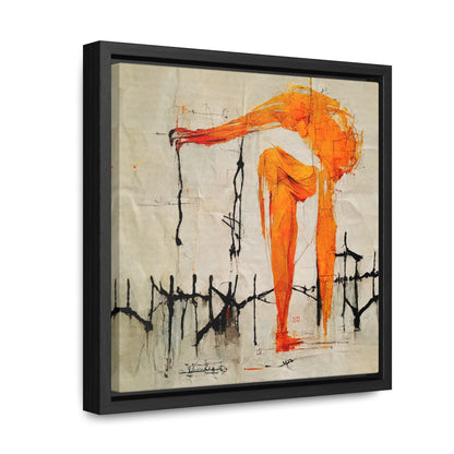 Feet and Drama 16, Valentinii, Gallery Canvas Wraps, Square Frame