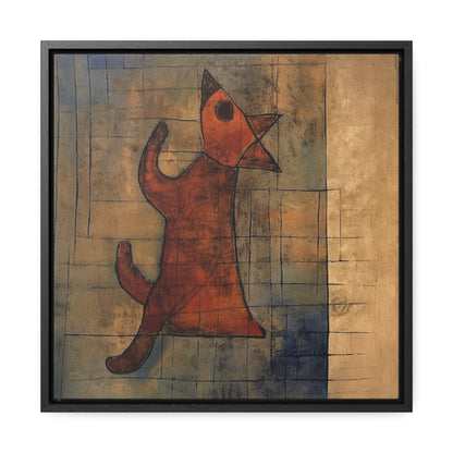 V Dog 3, Gallery Canvas Wraps, Square Frame