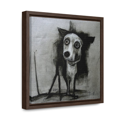 Dogs and Puppies 9, Valentinii, Gallery Canvas Wraps, Square Frame