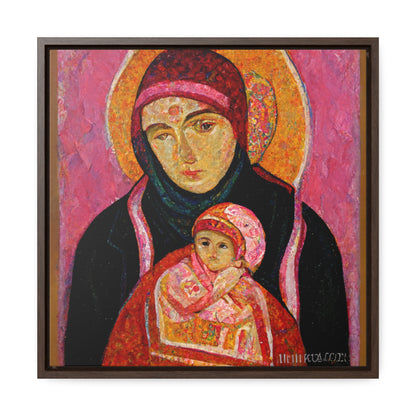 Mary and the Child 30, Valentinii, Gallery Canvas Wraps, Square Frame