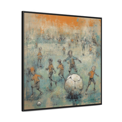 Childhood 21, Gallery Canvas Wraps, Square Frame