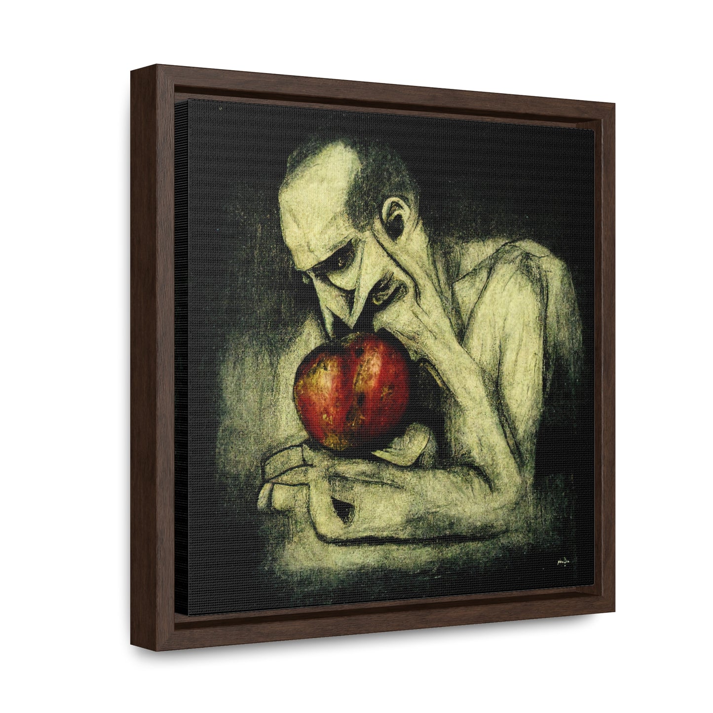 Apple 15, Valentinii, Gallery Canvas Wraps, Square Frame