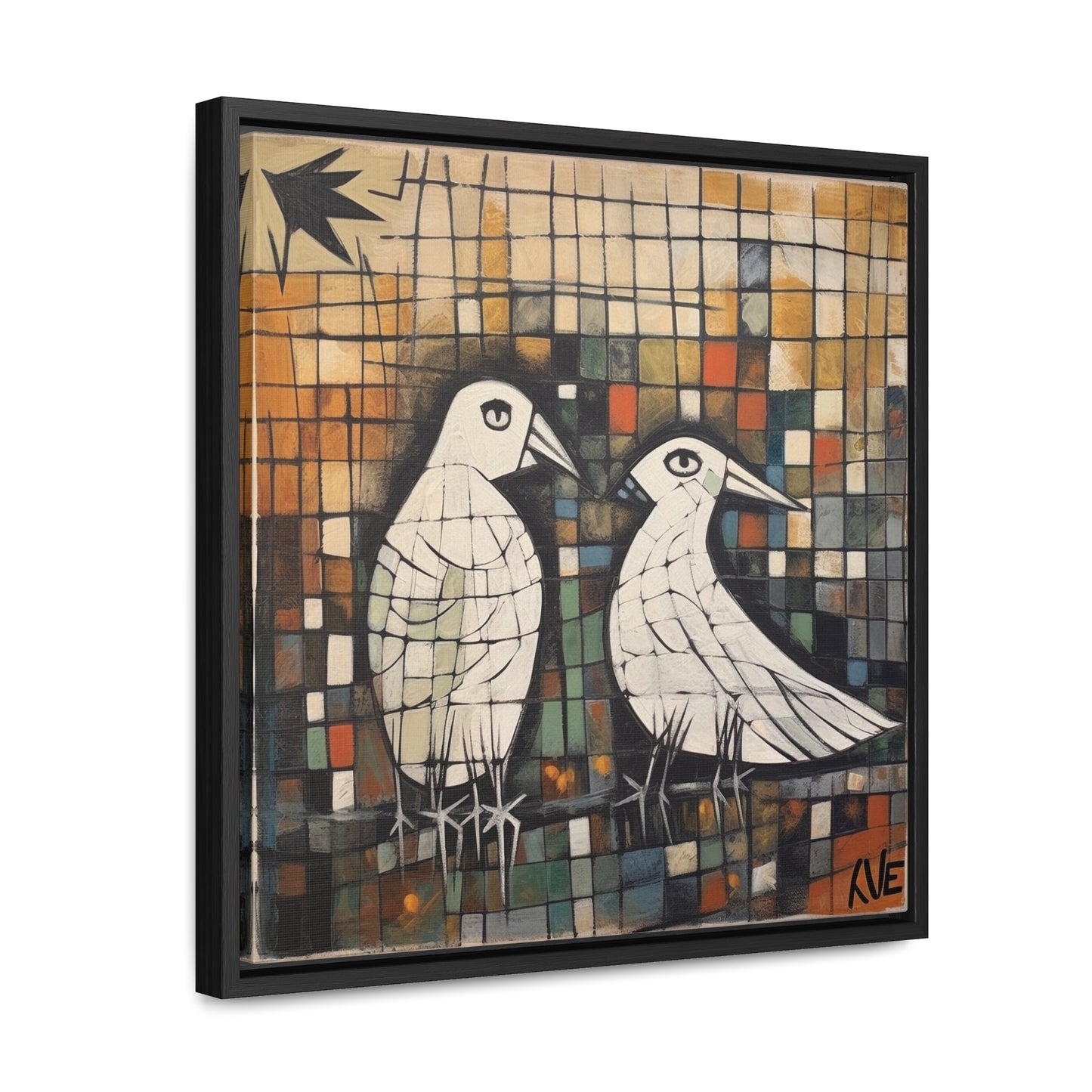 Bird 36, Gallery Canvas Wraps, Square Frame