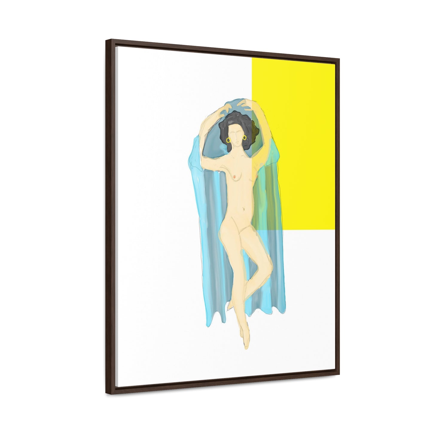 Dance in Nothingness, Original Eduard Pavel, Gallery Canvas Wraps, Vertical Frame