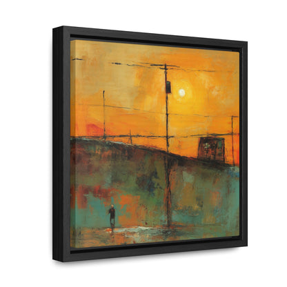 Land of the Sun 51, Valentinii, Gallery Canvas Wraps, Square Frame