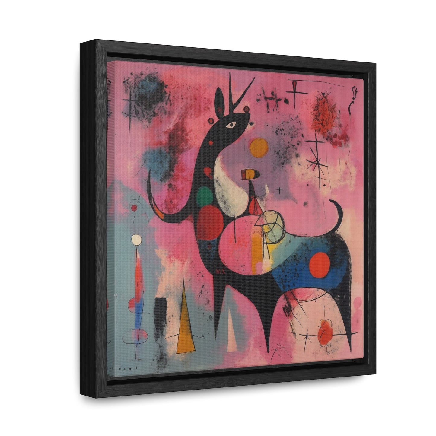 The Dreams of the Child 58, Gallery Canvas Wraps, Square Frame