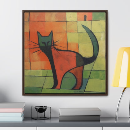 Cat 22, Gallery Canvas Wraps, Square Frame