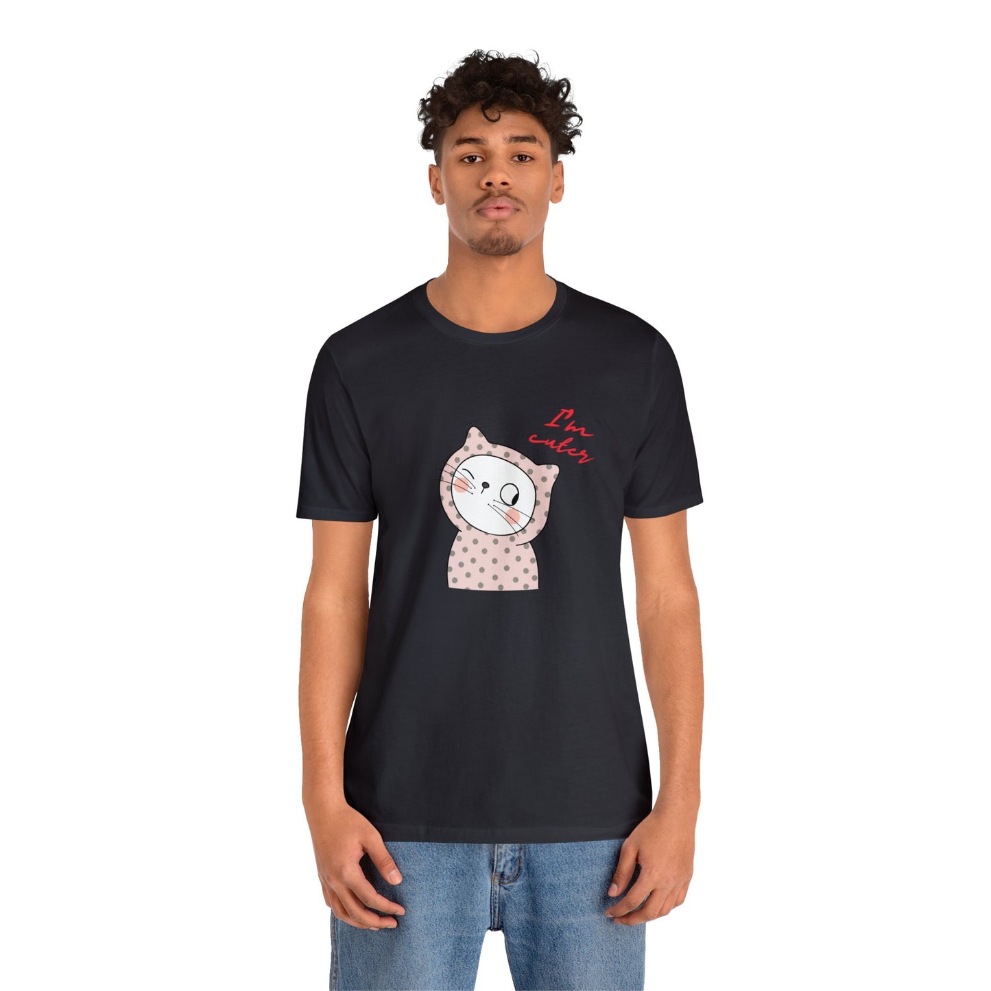 I'm Cuter, Unisex Jersey Short Sleeve Tee