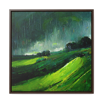 To the Rainy Land 3, Valentinii, Gallery Canvas Wraps, Square Frame