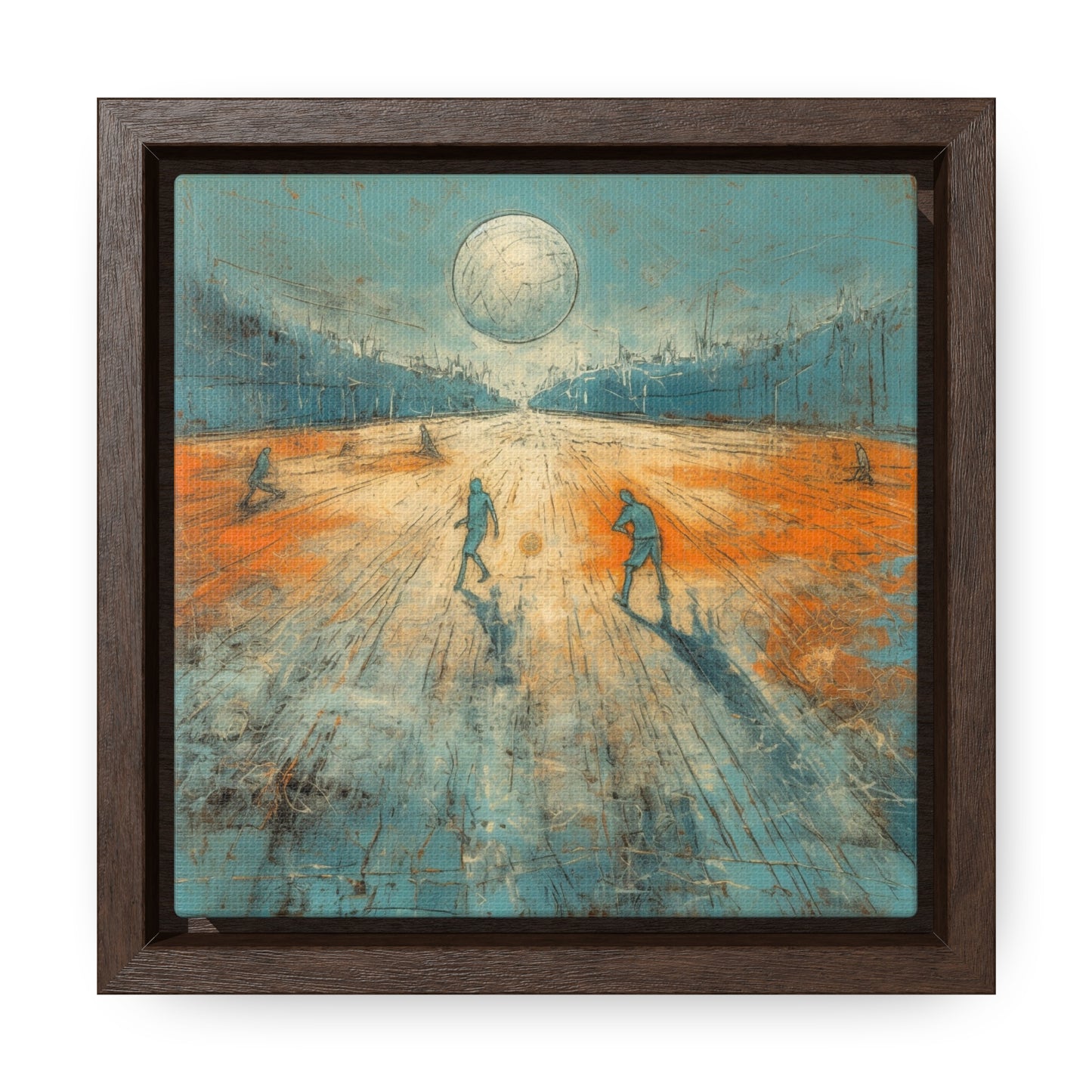 Childhood 16, Gallery Canvas Wraps, Square Frame