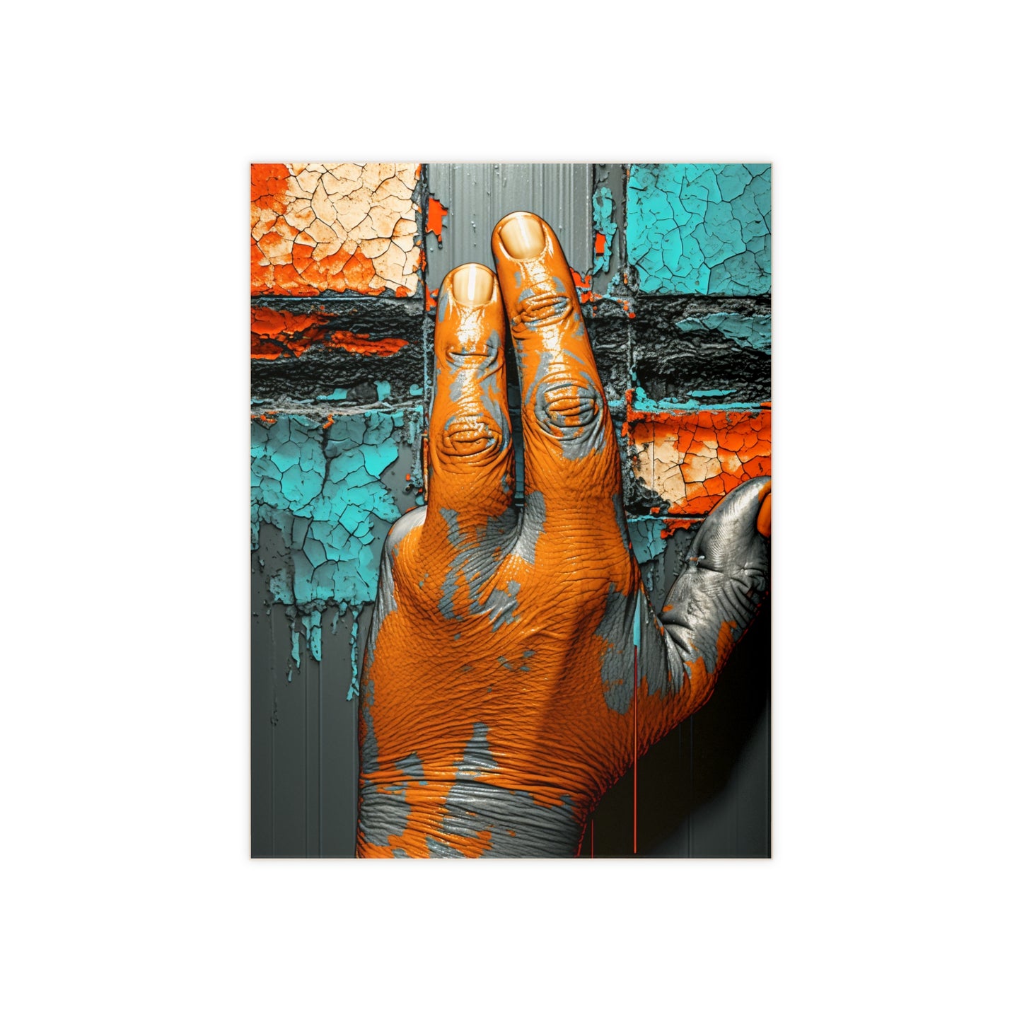 Hands 84, Ceramic Photo Tile