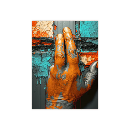 Hands 84, Ceramic Photo Tile