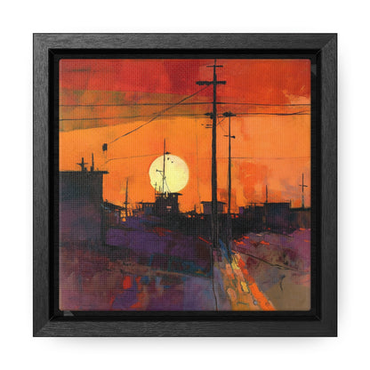 Land of the Sun 73, Valentinii, Gallery Canvas Wraps, Square Frame