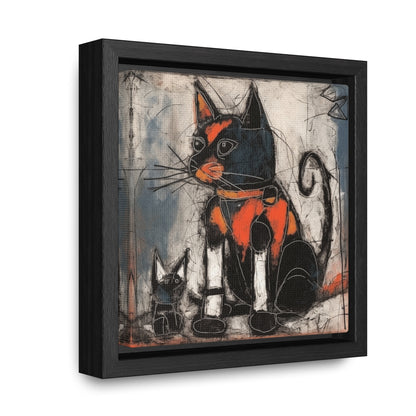 Cat 33, Gallery Canvas Wraps, Square Frame