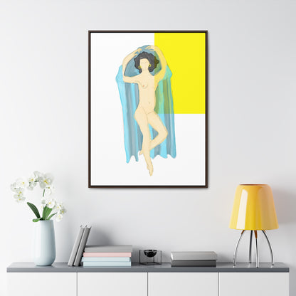 Dance in Nothingness, Original Eduard Pavel, Gallery Canvas Wraps, Vertical Frame