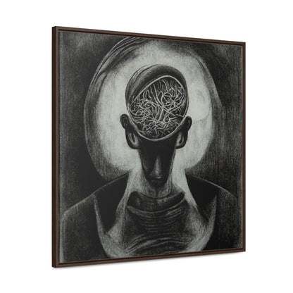 Brain, Valentinii, Gallery Canvas Wraps, Square Frame