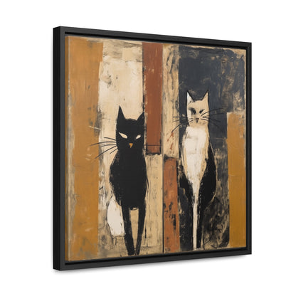 Cat 15, Gallery Canvas Wraps, Square Frame