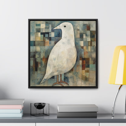 Bird, Gallery Canvas Wraps, Square Frame