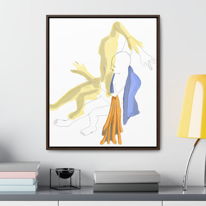 Reflex Feelings, Original Eduard Pavel, Gallery Canvas Wraps, Vertical Frame