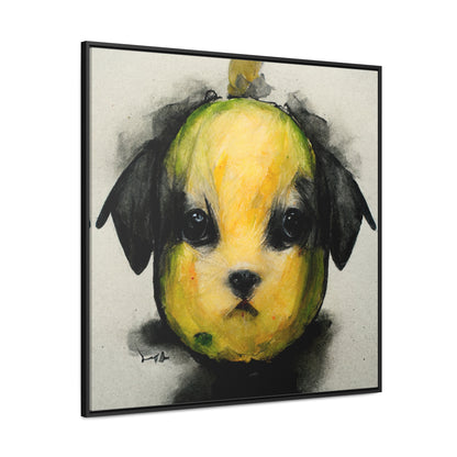 Dogs and Puppies 6, Valentinii, Gallery Canvas Wraps, Square Frame