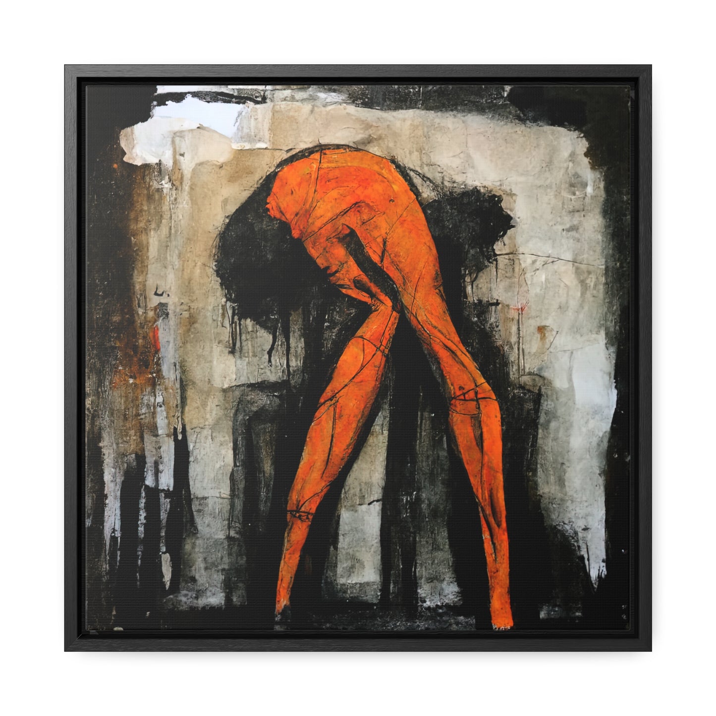 Feet and Drama 9, Valentinii, Gallery Canvas Wraps, Square Frame