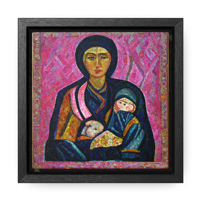 Mary and the Child 17, Valentinii, Gallery Canvas Wraps, Square Frame