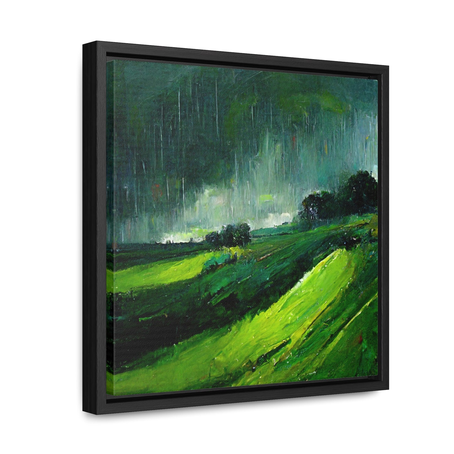 To the Rainy Land 3, Valentinii, Gallery Canvas Wraps, Square Frame