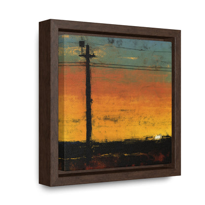 Land of the Sun 82, Valentinii, Gallery Canvas Wraps, Square Frame