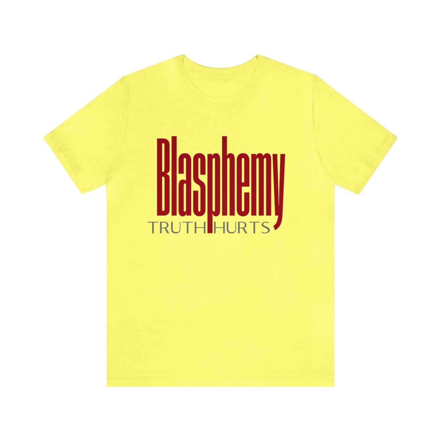 Blasphemy, Unisex Jersey Short Sleeve Tee