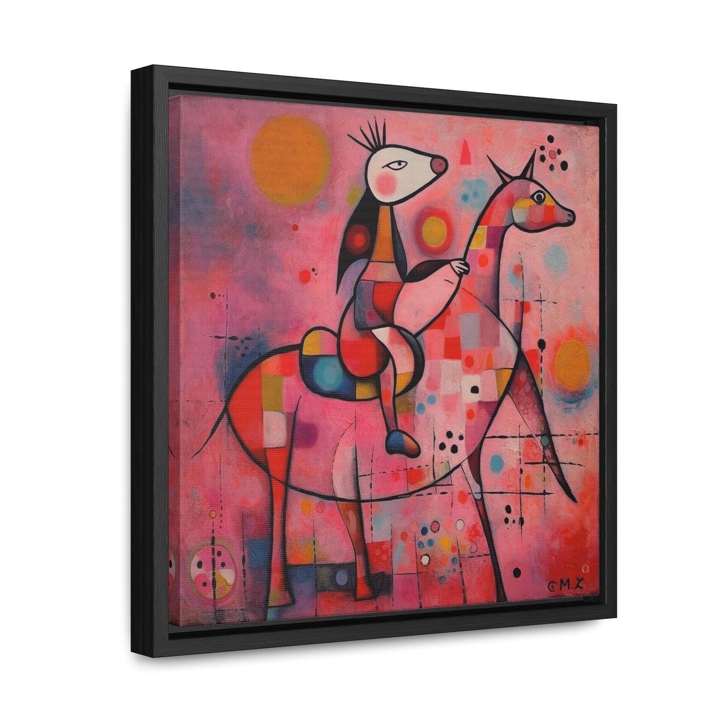 The Dreams of the Child 5, Gallery Canvas Wraps, Square Frame