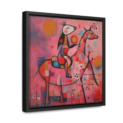 The Dreams of the Child 5, Gallery Canvas Wraps, Square Frame