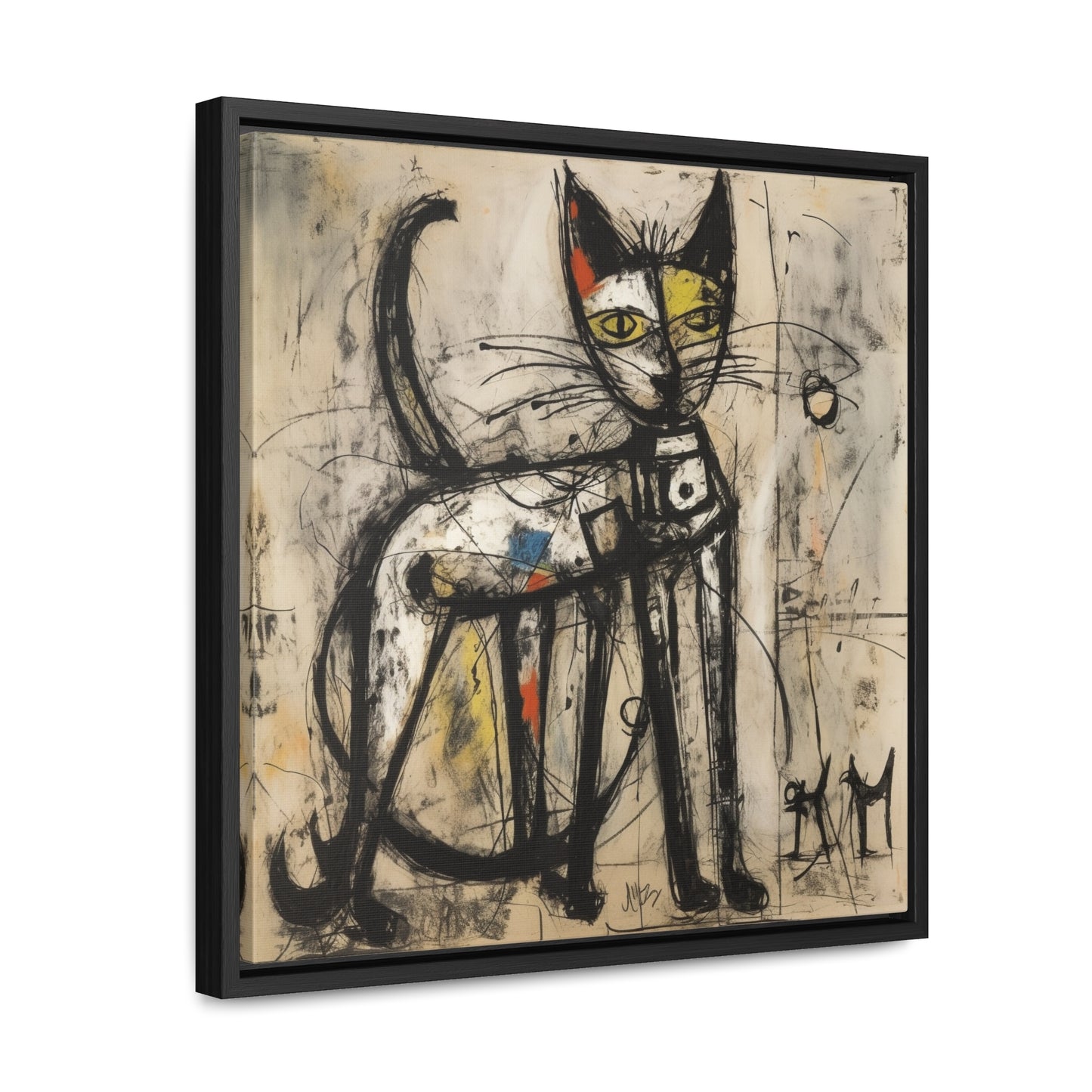 Cat 49, Gallery Canvas Wraps, Square Frame