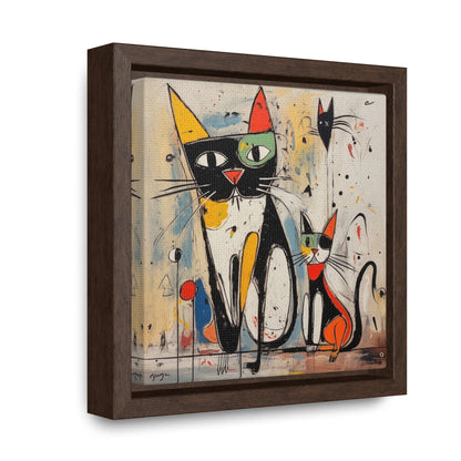 Cat 41, Gallery Canvas Wraps, Square Frame