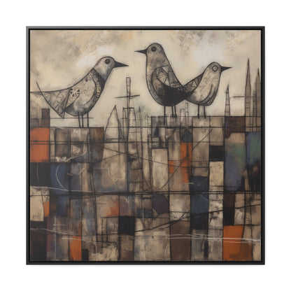 Bird 33, Gallery Canvas Wraps, Square Frame