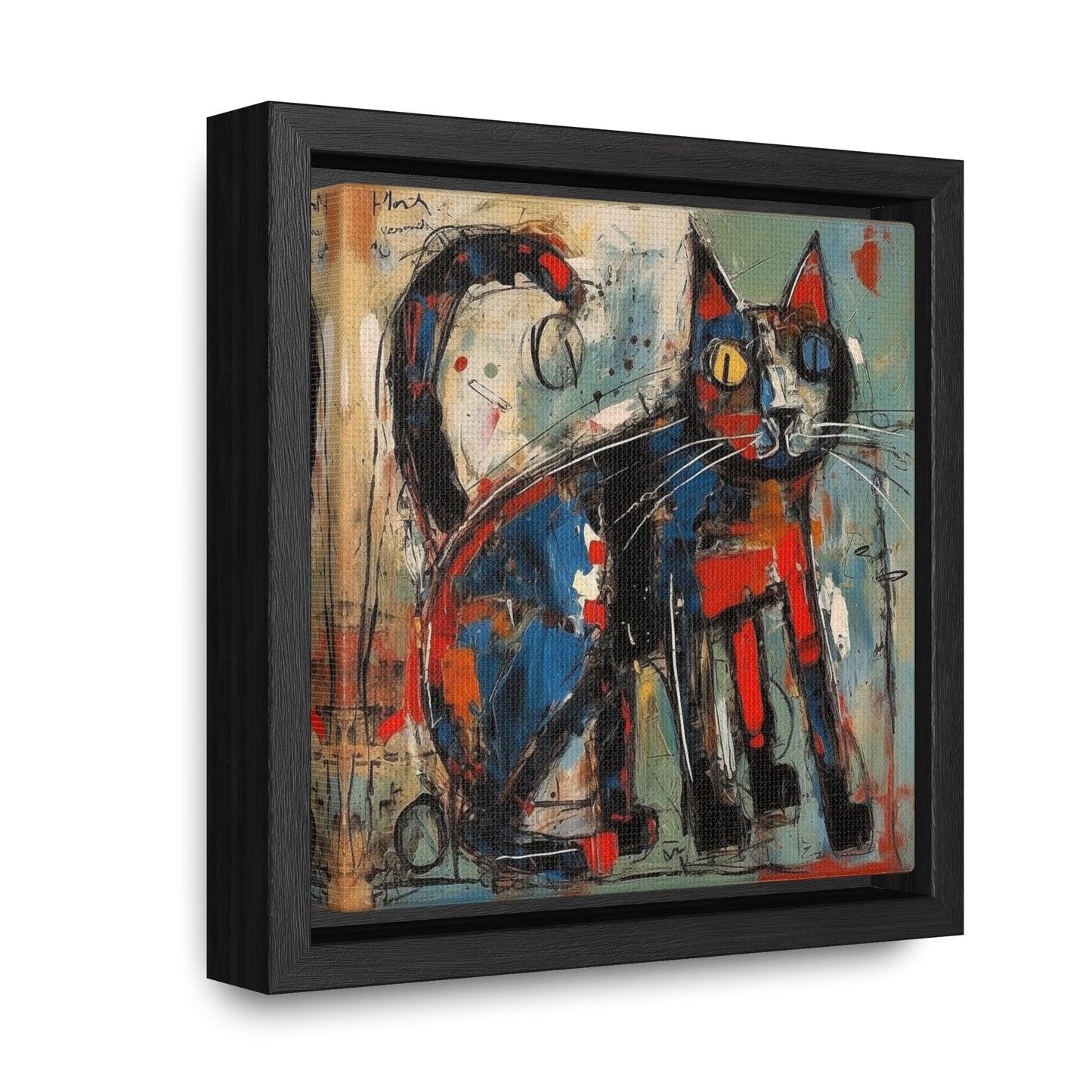 Cat 88, Gallery Canvas Wraps, Square Frame