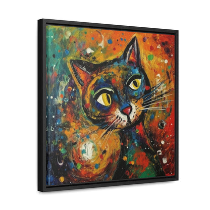 Cat 131, Gallery Canvas Wraps, Square Frame