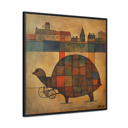 Turtle 17, Gallery Canvas Wraps, Square Frame