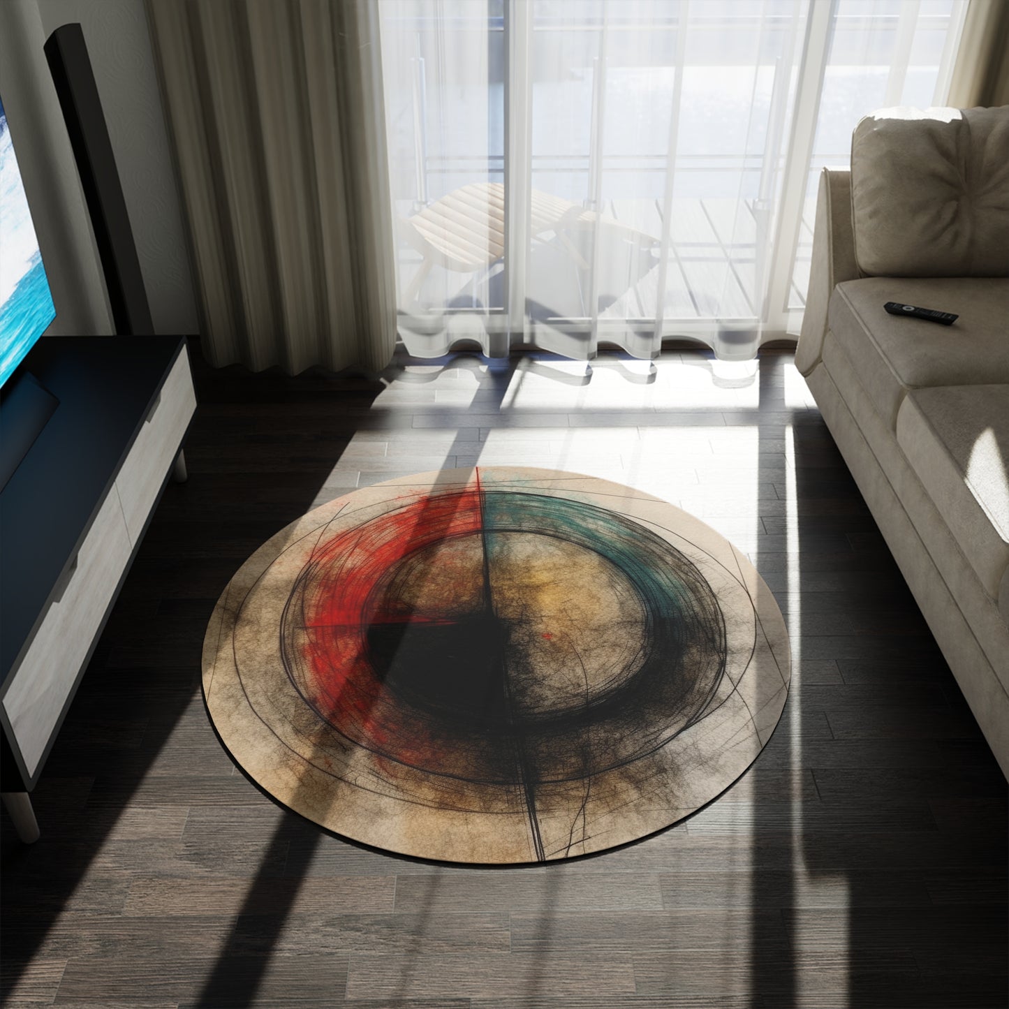 Agon 4,  Round Rug