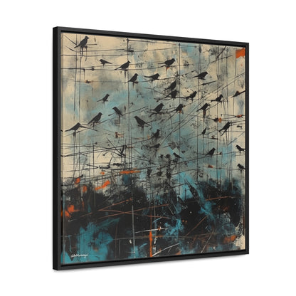 Bird 11, Gallery Canvas Wraps, Square Frame