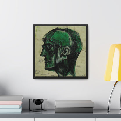 Heads, Valentinii, Gallery Canvas Wraps, Square Frame