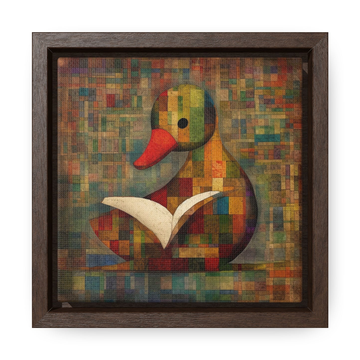 Duck 7, Gallery Canvas Wraps, Square Frame