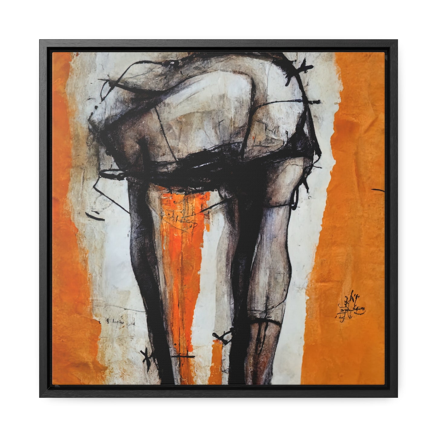 Feet and Drama 12, Valentinii, Gallery Canvas Wraps, Square Frame