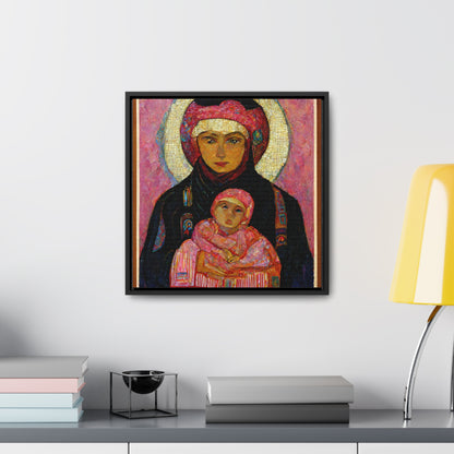 Mary and the Child 14, Valentinii, Gallery Canvas Wraps, Square Frame