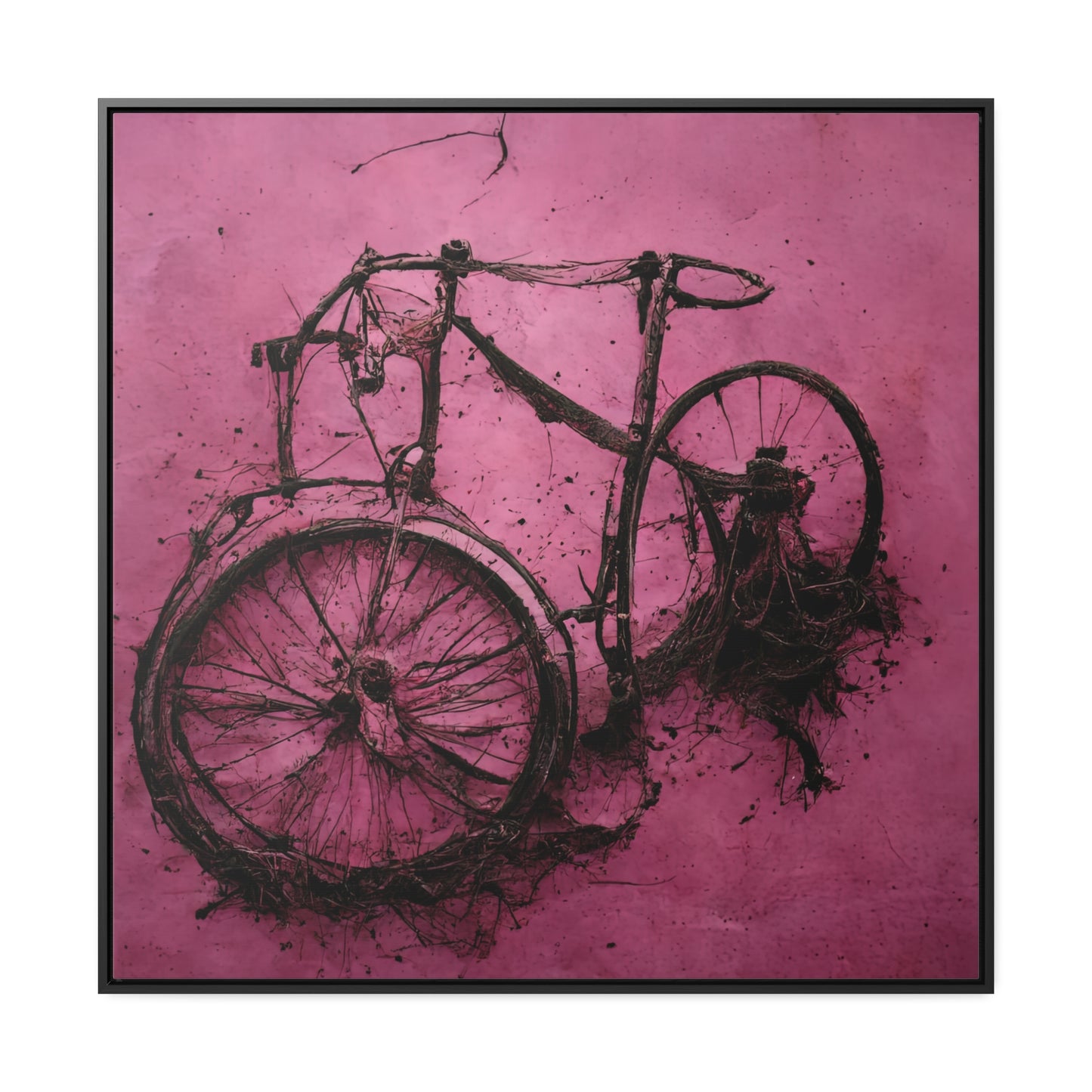 Bicycle 7, Valentinii, Gallery Canvas Wraps, Square Frame