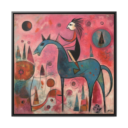 The Dreams of the Child 12, Gallery Canvas Wraps, Square Frame